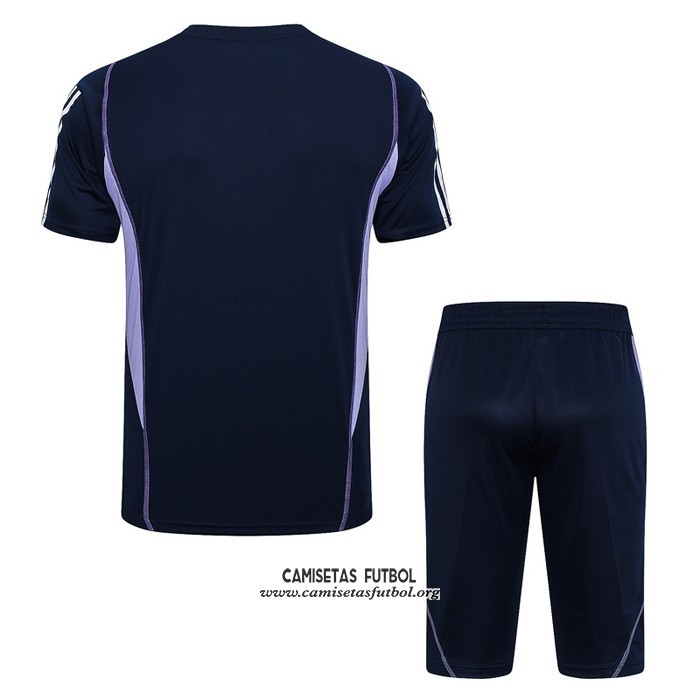 Chandal del Cruzeiro Manga Corta 2023/2024 Azul - Pantalon Corto
